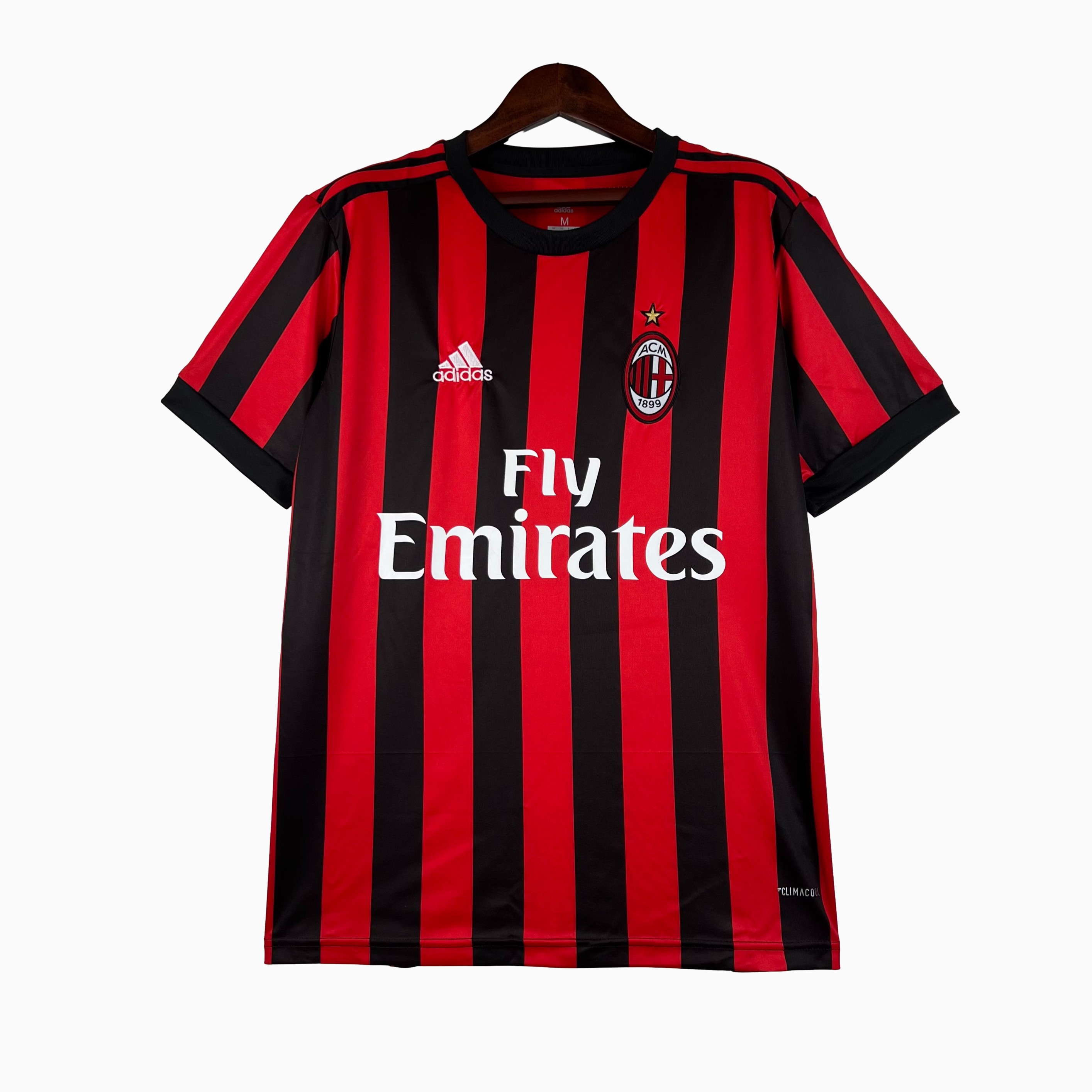 Retro AC Milan 2017-18 Home Stadium Jersey